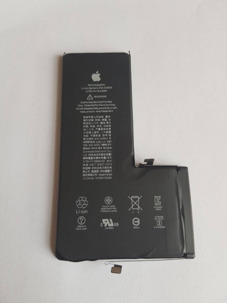 Apple iphone 11 Pro Max Akkumultor Gyri