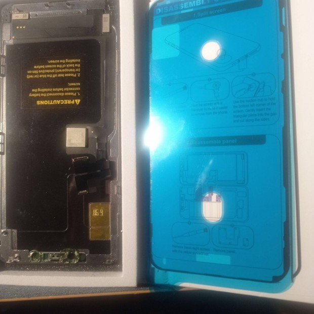 Apple iphone 11 Pro Max fekete TFT LCD kijelző érintővel