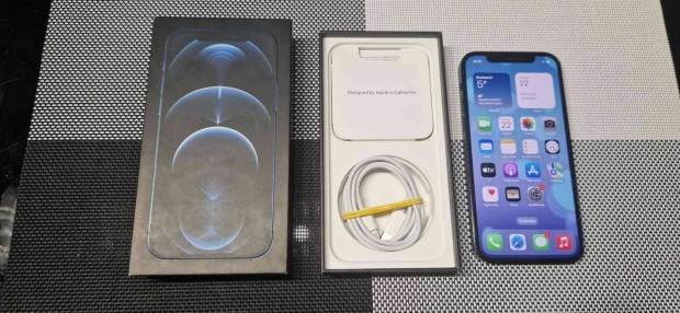 Apple iphone 12 Pro 256GB jszer Fggetlen Blue Garis 100% aksi !