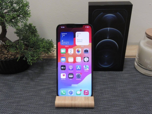 Apple iphone 12 Pro Max - Blue - Hasznlt, megkmlt, j akku