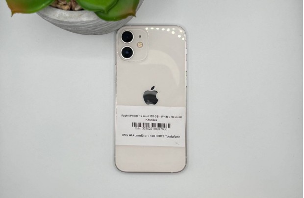 Apple iphone 12 mini 128 GB - Vodafone / Hasznlt kszlk