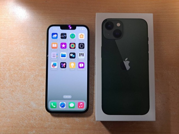 Apple iphone 13 128GB Green jszer Garis !