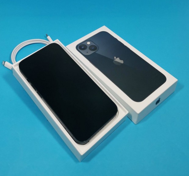 Apple iphone 13 256GB Fekete Fggetlen garancilis mobiltelefon elad!