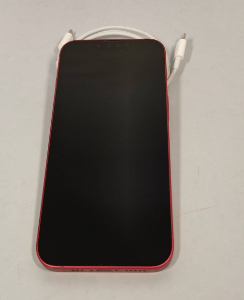Apple iphone 13 256GB Red Krtyafggetlen szp llapot mobiltelefon e