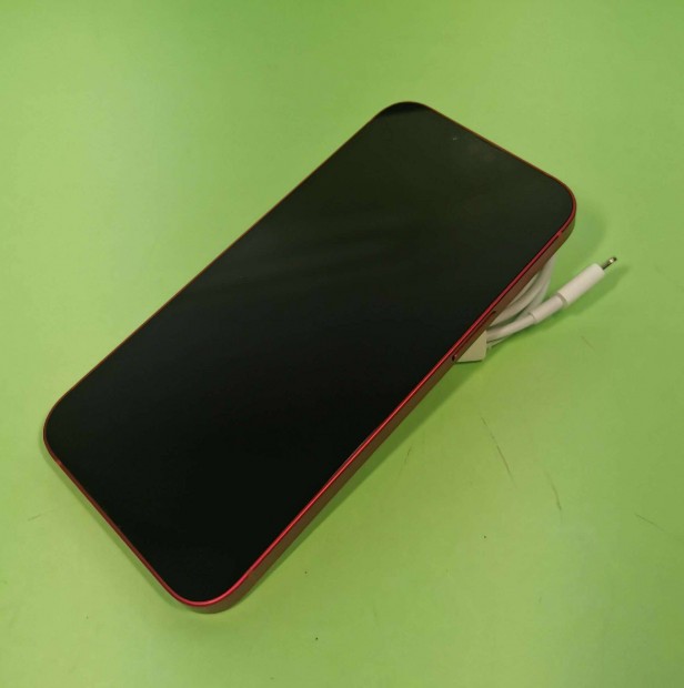 Apple iphone 13 256GB Red Krtyafggetlen szp llapot mobiltelefon e