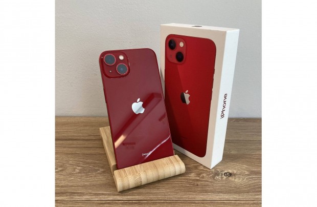Apple iphone 13 256GB Red Piros Fggetlen Hasznlt
