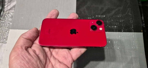 Apple iphone 13 Mini Fggetlen jszer Piros Garancis !