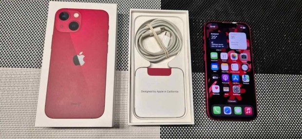 Apple iphone 13 Mini Fggetlen jszer Red 1 v Apple Garival !