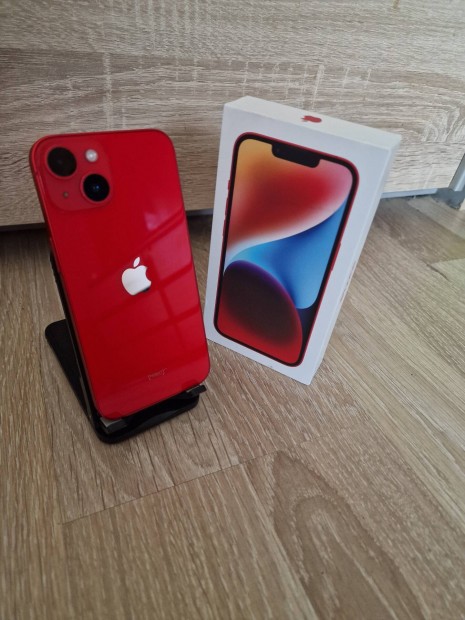 Apple iphone 14 256GB Product RED. Fggetlen. Hibtlan. Csere is! 