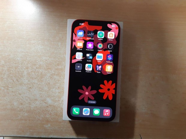 Apple iphone 14 Plus Red Fggetlen jszer Garis !