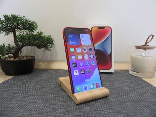 Apple iphone 14 Plus - Red - Hasznlt, karcmentes