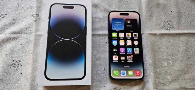 Apple iphone 14 Pro 128GB jszer Black Garis !