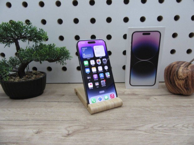 Apple iphone 14 Pro Max - Deep Purple - Hasznlt, karcmentes