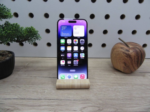 Apple iphone 14 Pro Max - Purple - Használt, karcmentes