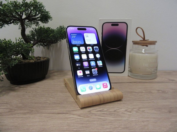 Apple iphone 14 Pro - Purple - Hasznlt, karcmentes