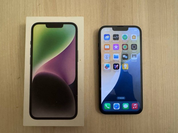 Apple iphone 14 Újszerű Midnight Garis !