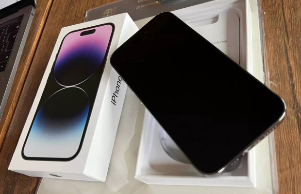 Apple iphone 14 pro 256gb elado dobozaban