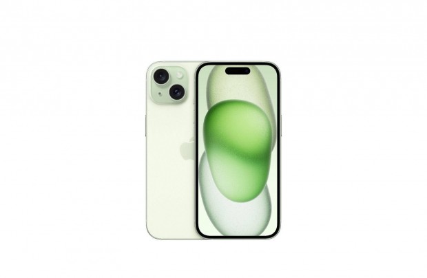Apple iphone 15 128GB Green j! Krtyafggetlen
