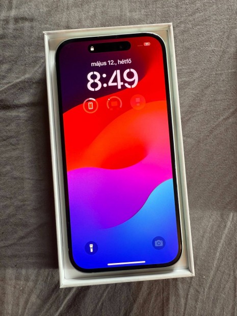 Apple iphone 15 128GB Mobiltelefon Zöld Garanciális