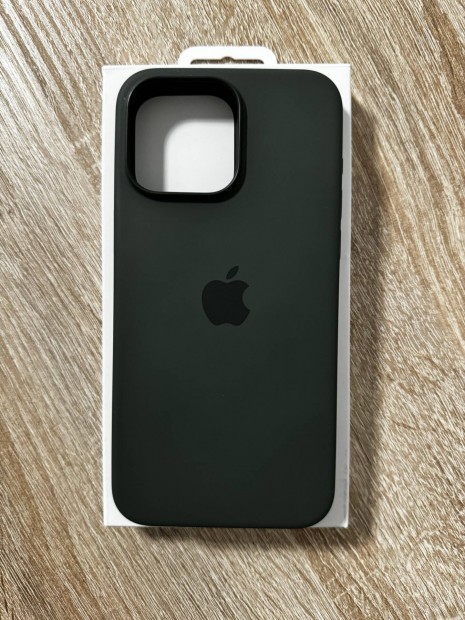 Apple iphone 15 Pro Max Cyprus Green Eredeti szilikon tok.