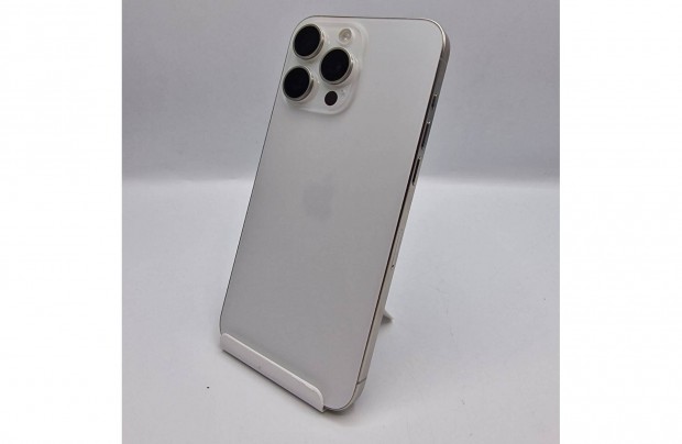 Apple iphone 15 Pro Max mobiltelefon, 256GB, akku:100%, Yettel függő