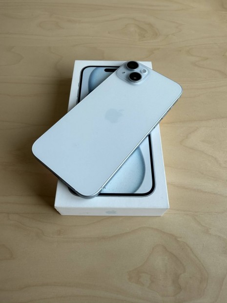 Apple iphone 15 plus 128 Gb blue kártyafüggetlen