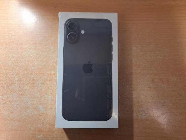 Apple iphone 16 Plus 128GB Fekete Fggetlen j 3 v Apple Garancival