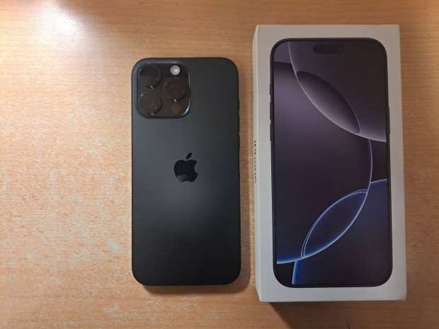 Apple iphone 16 Pro Max szinte j Fggetlen 3 v Apple Garancis !