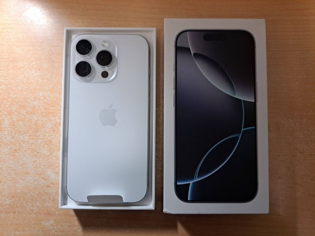 Apple iphone 16 Pro szinte j Fggetlen 3 v Apple Garancis !