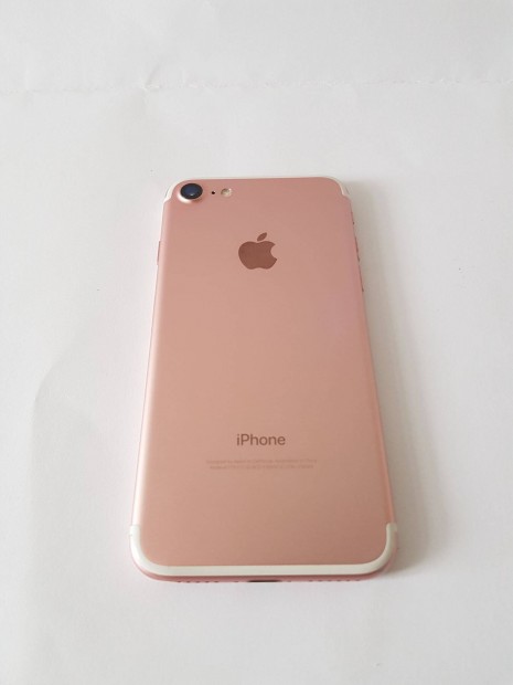 Apple iphone 7 256GB Rosegold fggetlen szp llapot mobiltelefon ela
