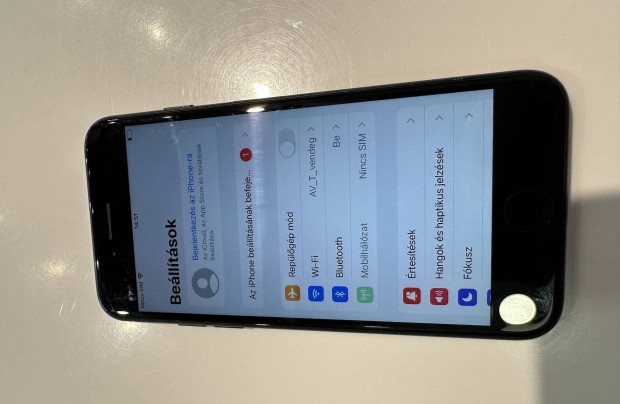 Apple iphone 7 32gb fekete Telekom fgg szp llapotban