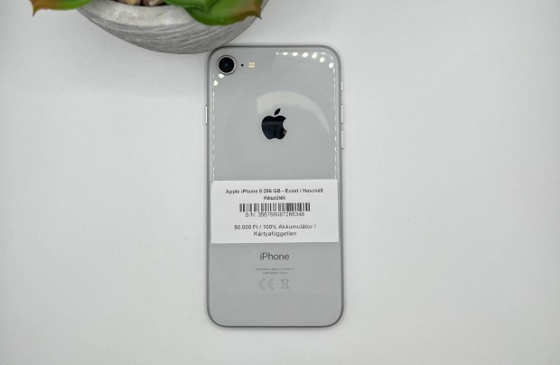 Apple iphone 8 256 GB - Krtyafggetlen / Hasznlt kszlk
