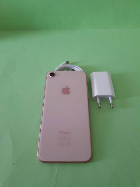 Apple iphone 8 64GB Arany Fggetlen szp llapot mobiltelefon elad!