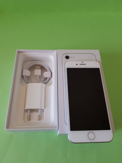 Apple iphone 8 64GB Silver Krtyafggetlen hibtlan mobiltelefon elad