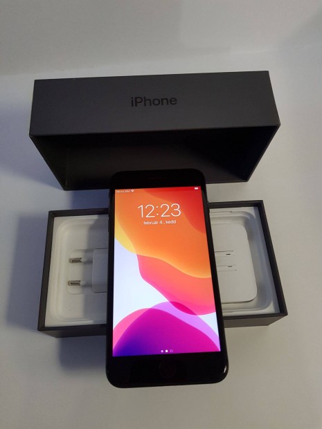 Apple iphone 8 Plus 256GB Fekete Fggetlen szp telefon elad!