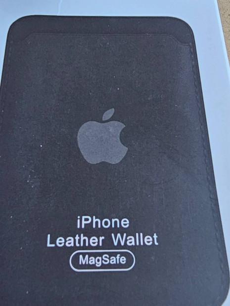 Apple iphone Leather Wallet j eredeti dobozos