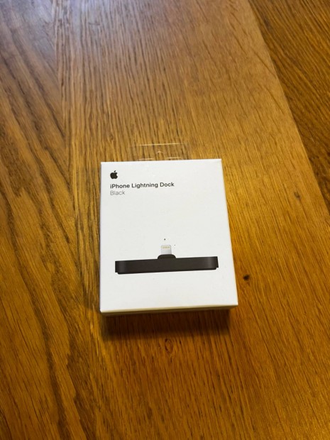 Apple iphone Lightning dokkol (fekete)