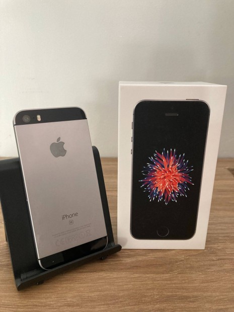 Apple iphone SE 16GB Space Gray Szrke Fggetlen Hasznlt