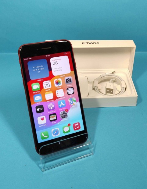 Apple iphone SE 2022 64GB Piros Fggetlen szp mobiltelefon elad!