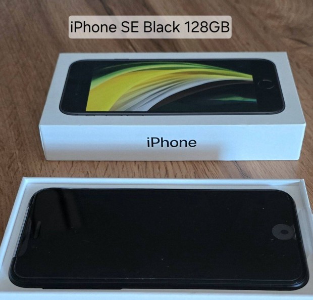 Apple iphone SE Black 128GB j kszlk