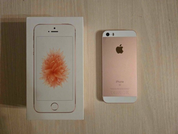 Apple iphone SE jszer Rose Gold Garival !