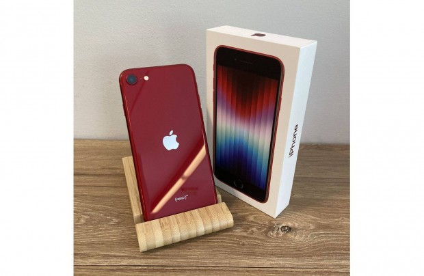 Apple iphone SE (2022) 64GB Red Fggetlen Hasznlt