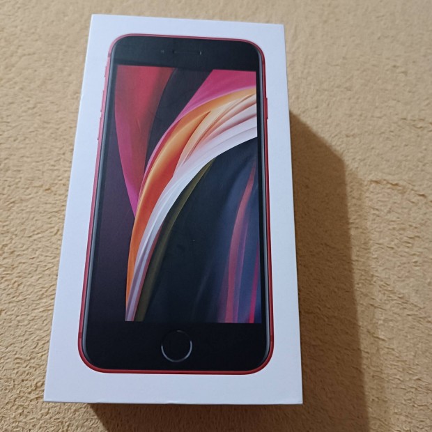 Apple iphone SE  Red 128 GB dobozban elad