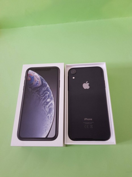 Apple iphone XR 128GB Vodafone fekete j llapot mobiltelefon elad!