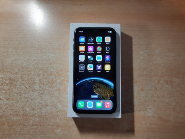 Apple iphone XR 64GB Fggetlen Fekete Garis !