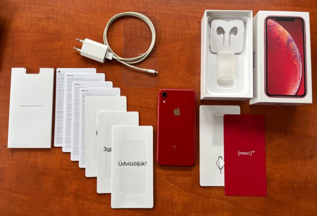 Apple iphone XR 64GB Product Red - Ignyes, j llapotban!