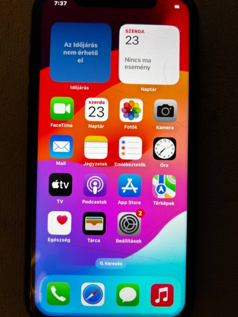 Apple iphone XR Krtyafggetlen telefon elad (Miskolcon)