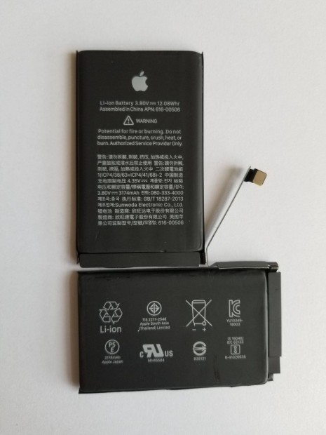 Apple iphone XS Max Akkumultor Gyri