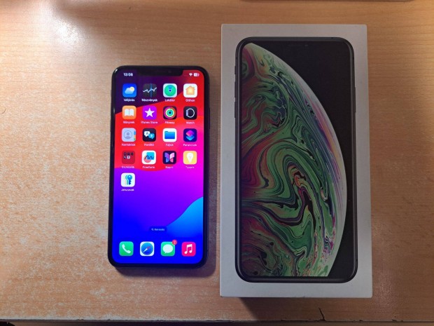 Apple iphone XS Max Fggetlen jszer Space Gray Garis !