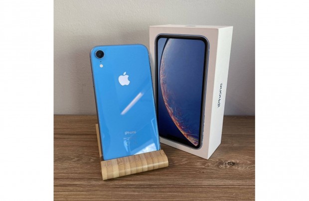 Apple iphone Xr 256GB Blue Kk Fggetlen Hasznlt